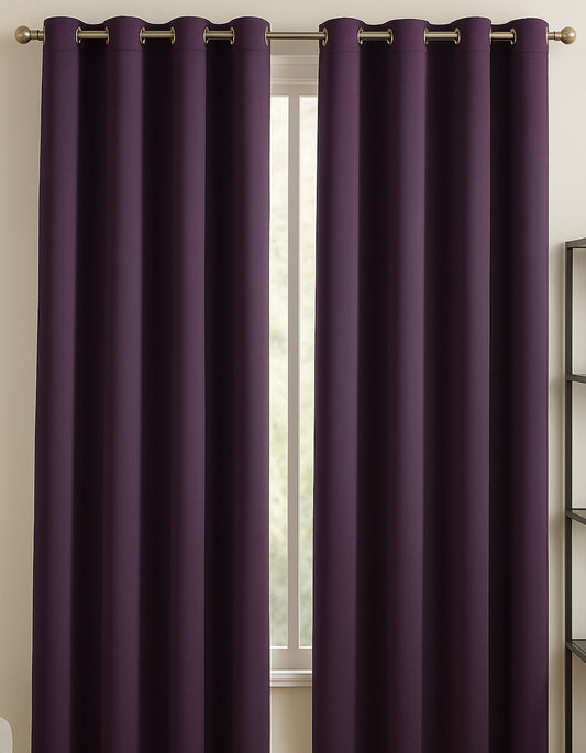 Purple Blackout Curtain