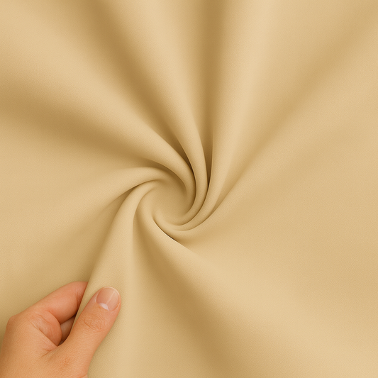 Beige Blackout Curtain