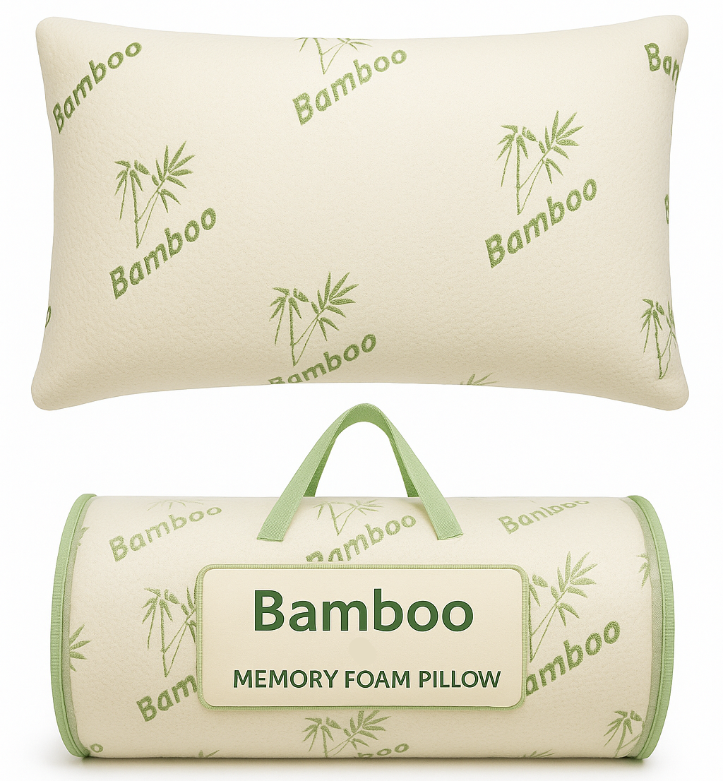 Bamboo Memory Foam Pillow