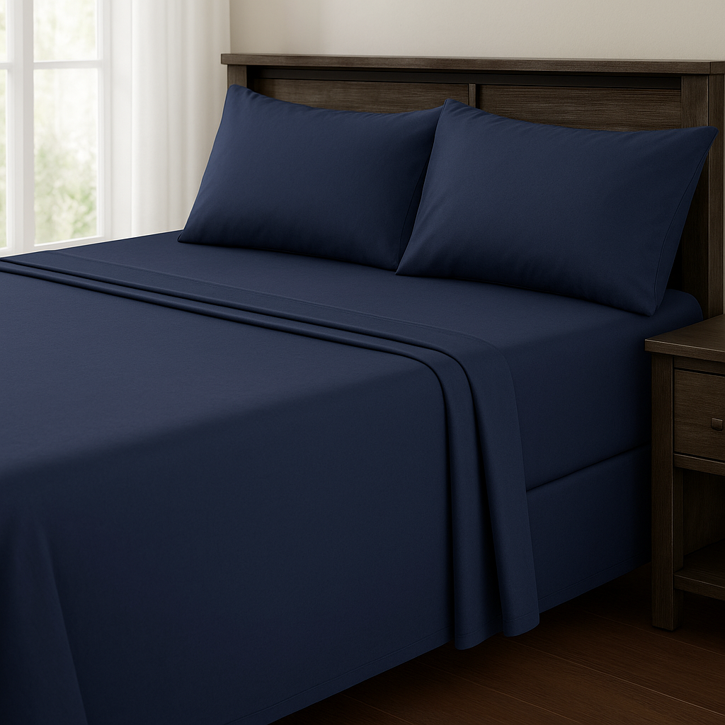 Microfiber Solid Sheet Set