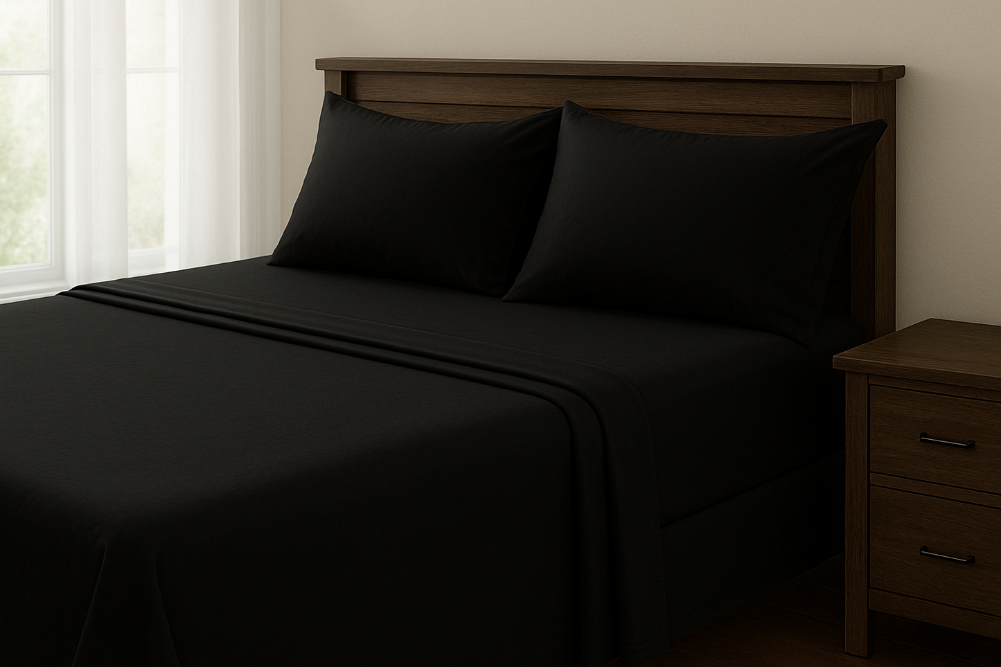 Microfiber Solid Sheet Set