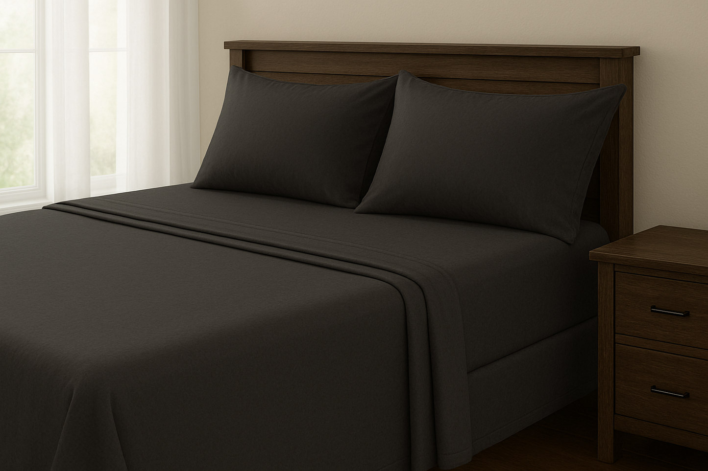 Microfiber Solid Sheet Set
