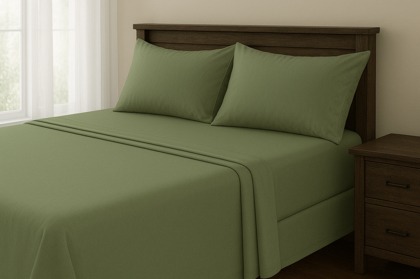 Microfiber Solid Sheet Set