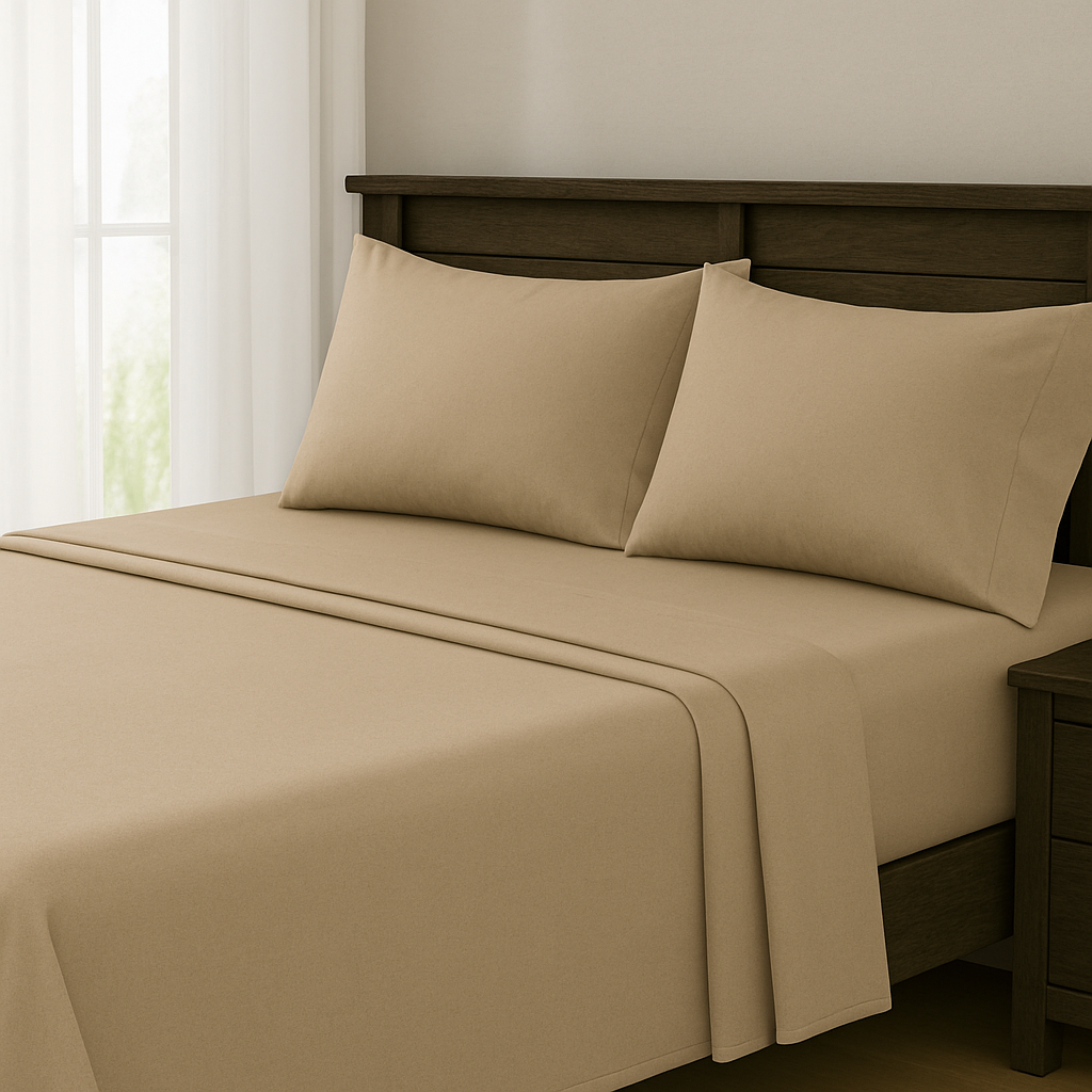 Microfiber Solid Sheet Set
