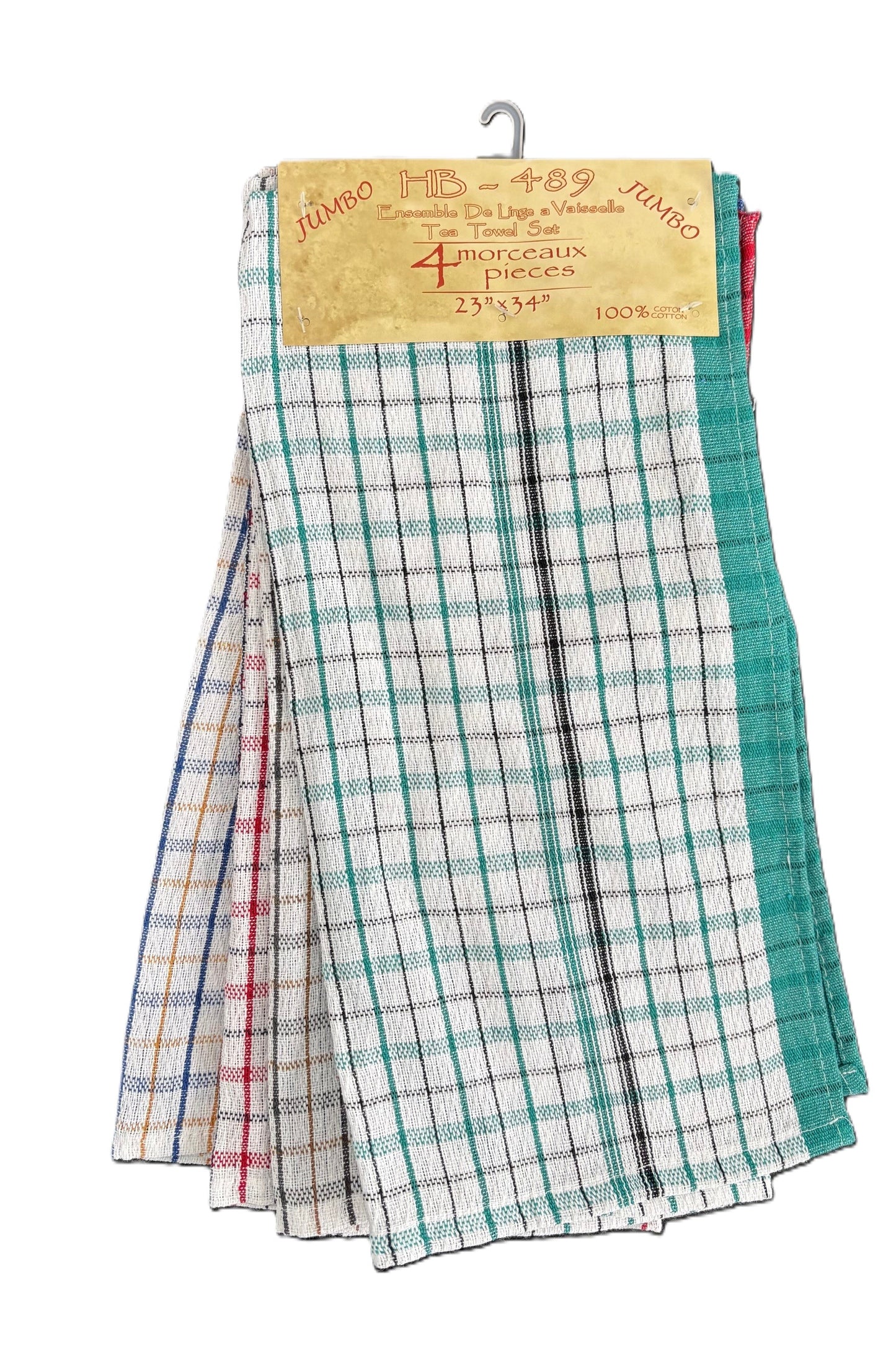4 Pc. Jumbo Tea Towel Set