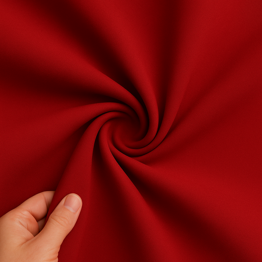 Red Blackout Curtain