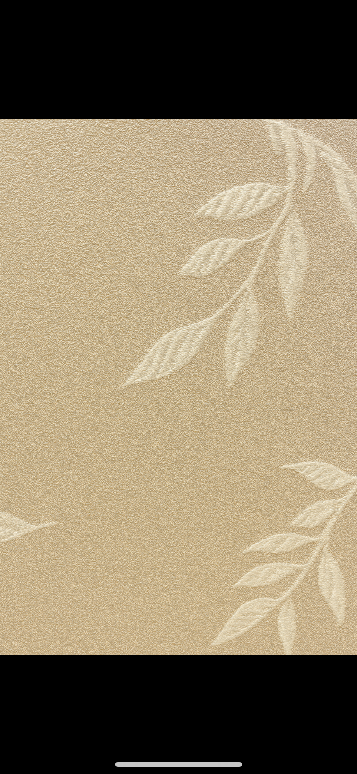 Jacquard Panel with Leaf Design