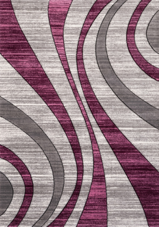 Carpet Ibiza Carving 5041 Grey Violet