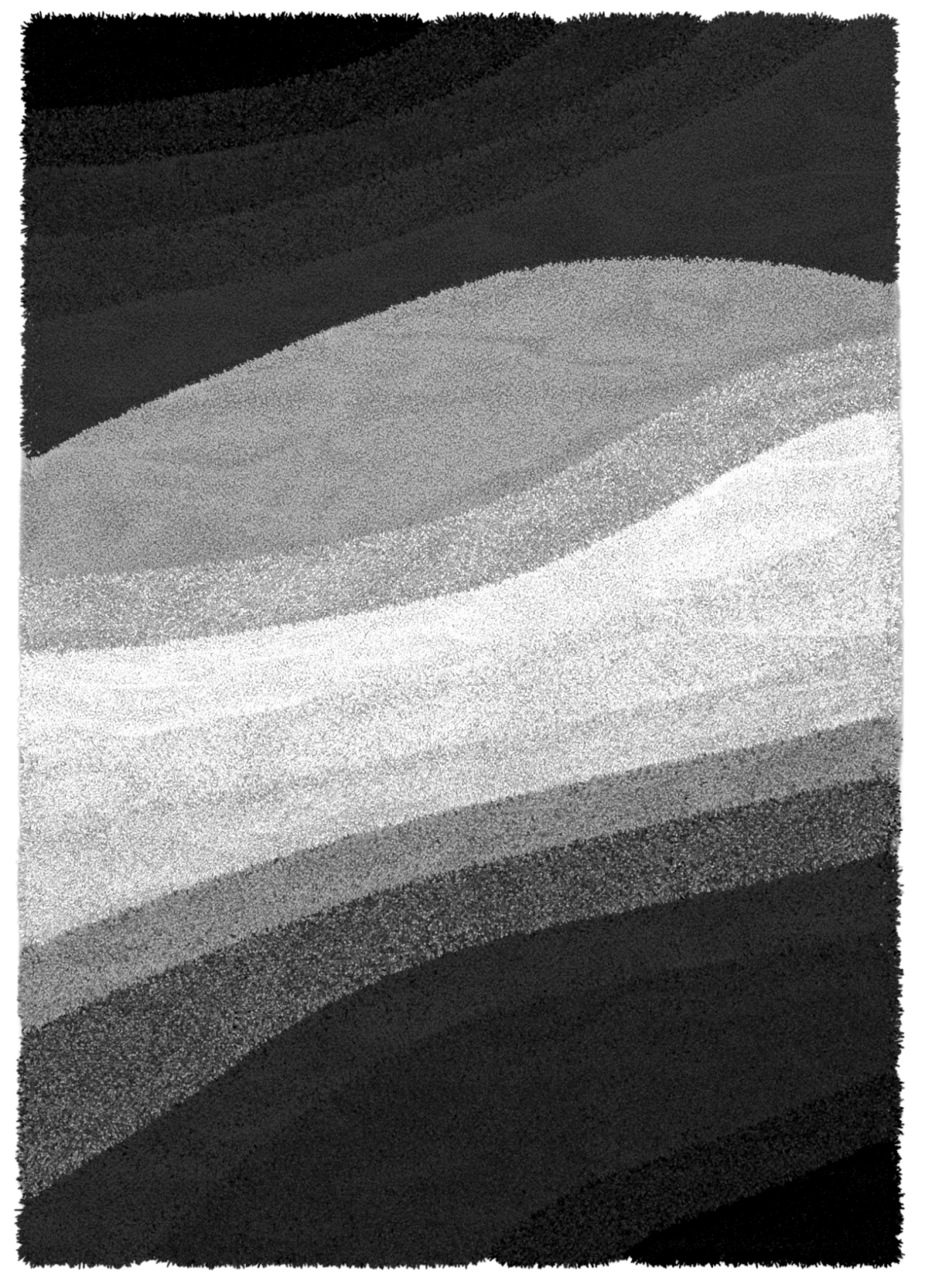 Tapis à poils longs Auston P712A